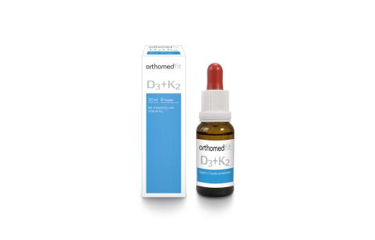 Orthomedfit D₃ + K₂, 560 Tagesportionen Orthomedfit D₃ + K₂, 560 Tagesportionen
