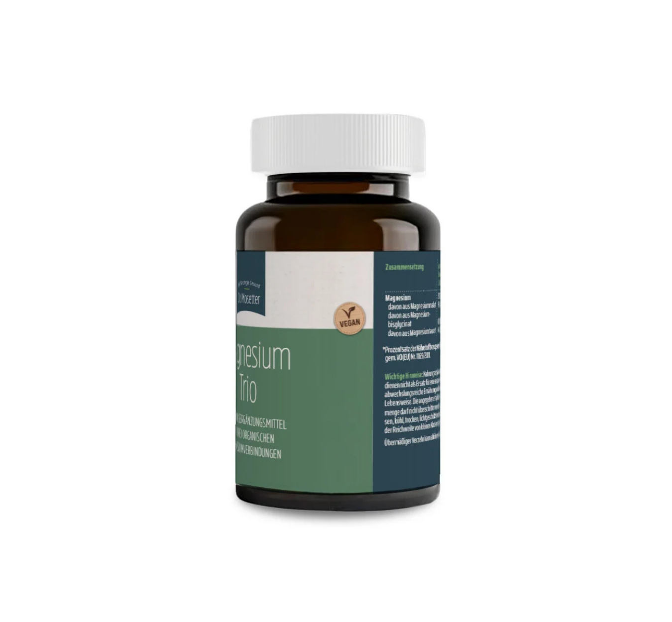 Dr. Mosetter Magnesium Trio, 60 Stück