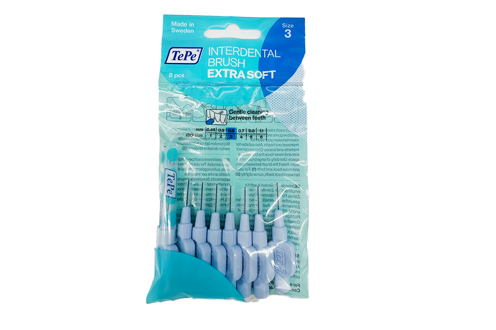 TePe Zahnzwischenraumbürsten x-soft blau 0,6 mm; 8 Stück TePe Zahnzwischenraumbürsten x-soft blau 0,6 mm; 8 Stück
