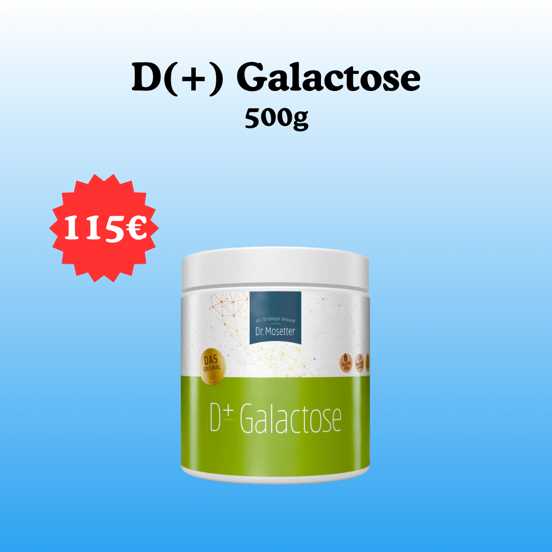 D(+) Galactose von Dr. Mosetter, 500g