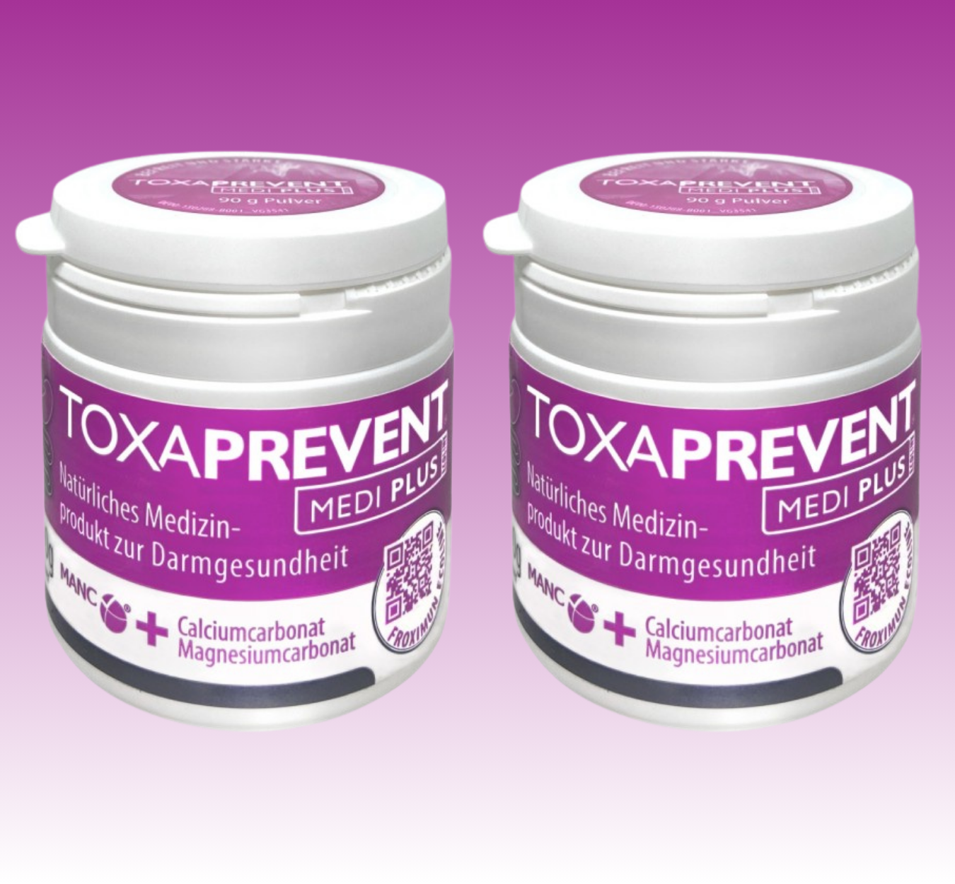 2x Toxaprevent Medi Plus Ecoline Pulver, 90g