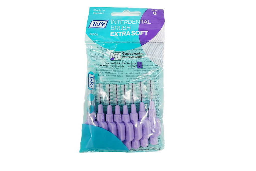 TePe Zahnzwischenraumbürsten x-soft lila 1,1 mm; 8 Stück TePe Zahnzwischenraumbürsten x-soft lila 1,1 mm; 8 Stück