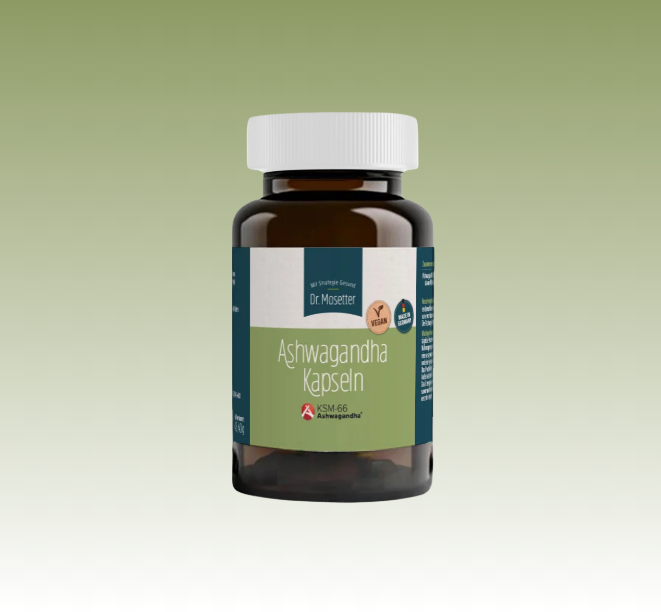 Dr. Mosetter Ashwagandha KSM-66, 60 Stück