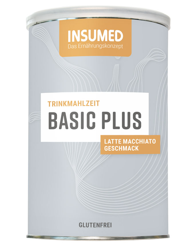 INSUMED Basic Plus Latte Macchiato, 400g, MHD 09.2026 INSUMED Basic Plus Latte Macchiato, 400g, MHD 09.2026