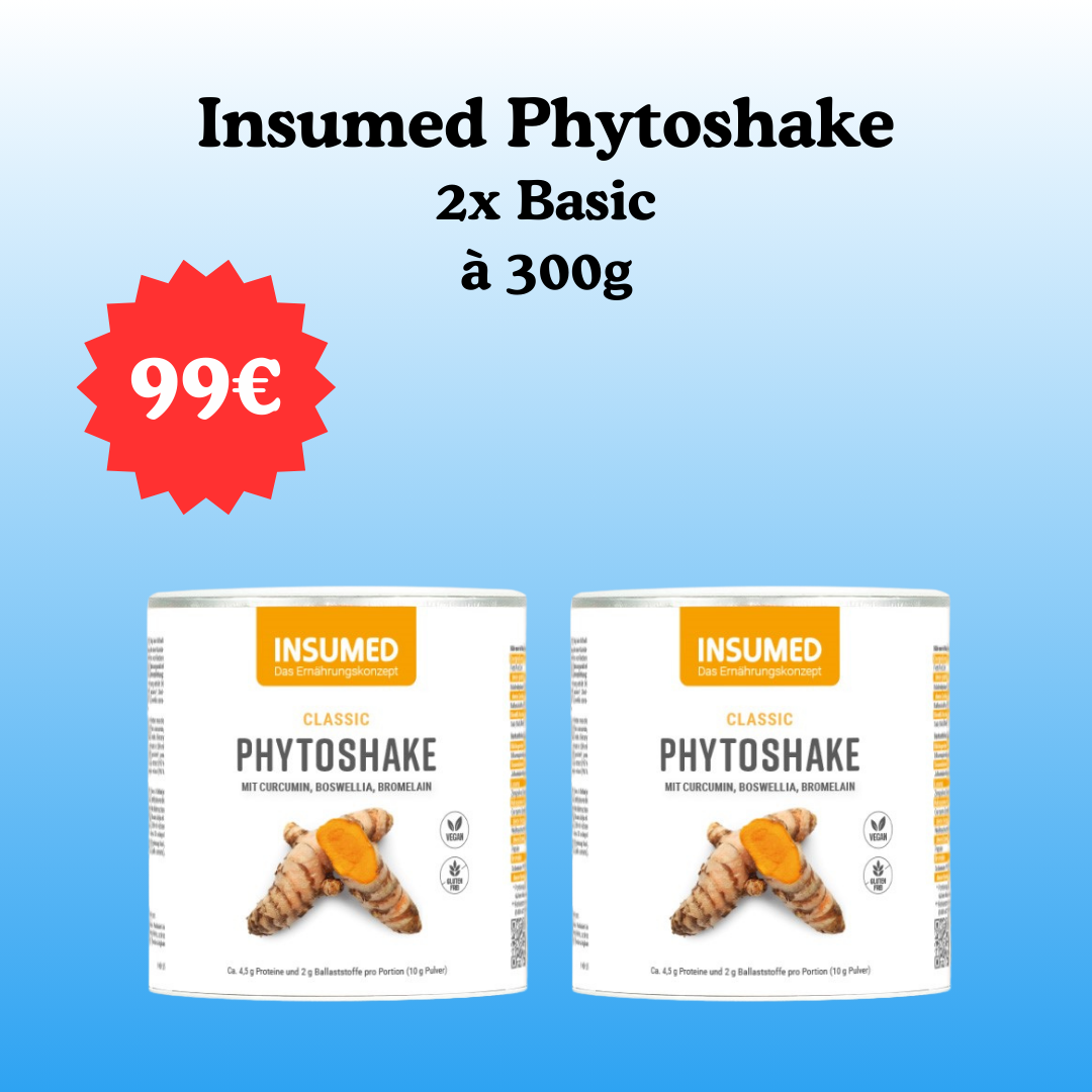 INSUMED Phytoshake Paket: 2x Basic à 300g