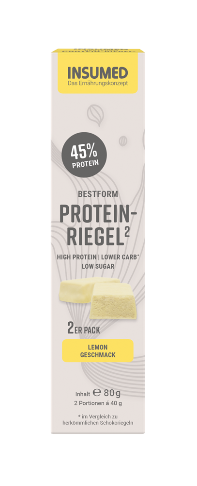 INSUMED BESTFORM Protein-Riegel Lemon, 1x40g INSUMED BESTFORM Protein-Riegel Lemon, 1x40g