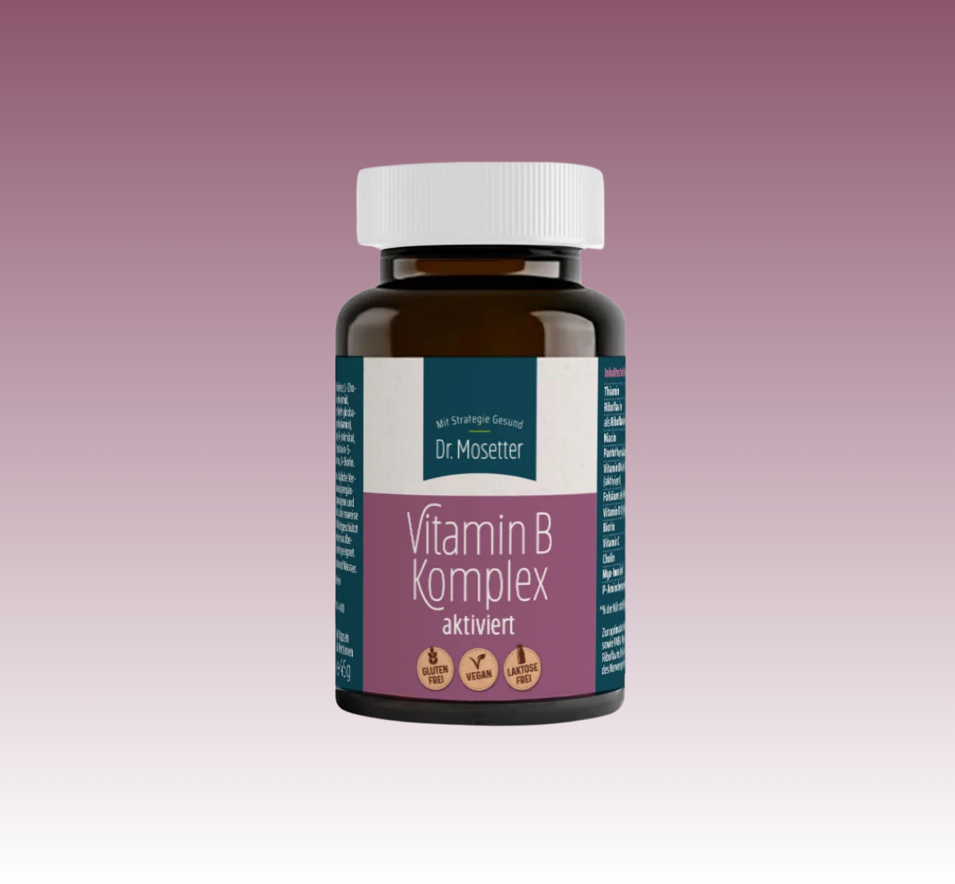 Dr. Mosetter Vitamin B Komplex aktiviert, 60 Stück
