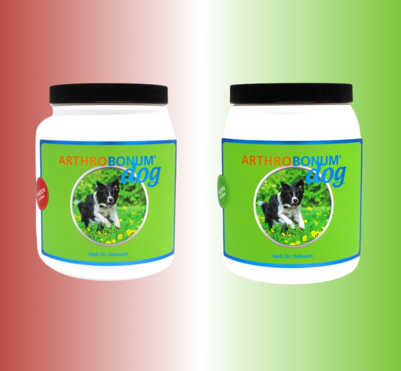 2 Dosen Arthrobonum Dog 1x Pansen und 1x Huhn, je 1kg 