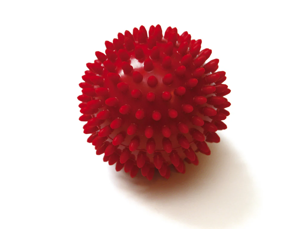 SISSEL® Spiky-Ball, 2er Set rot, 9 cm SISSEL® Spiky-Ball, 2er Set rot, 9 cm