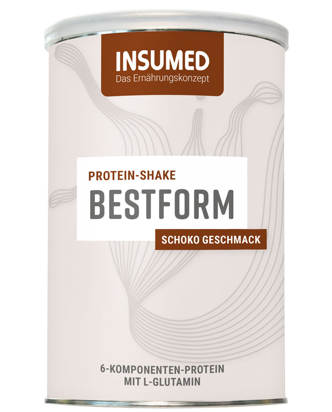 INSUMED Bestform Schoko, 350g, MHD 01.2026 INSUMED Bestform Schoko, 350g, MHD 01.2026