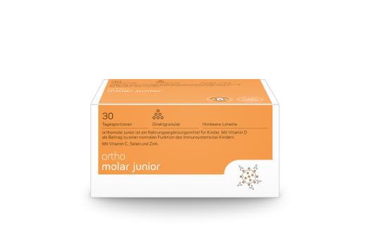 Orthomolar junior Direktgranulat Himbeer-Limette, 30 Tagesportionen Orthomolar junior Direktgranulat Himbeer-Limette, 30 Tagesportionen