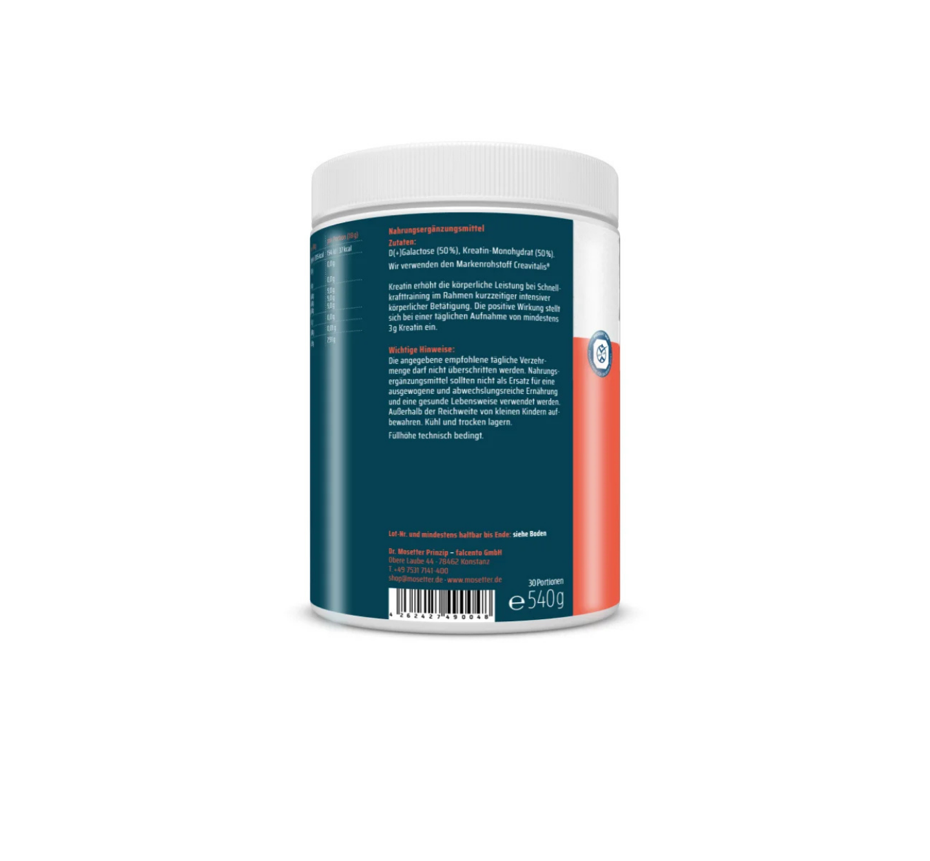 Galactose / Kreatin (Mischung 1:1), 540g