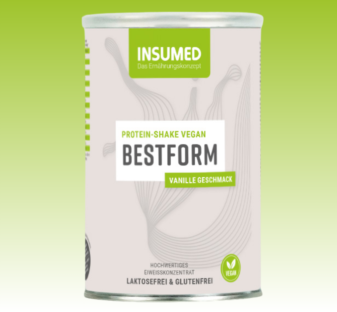 INSUMED Bestform Vegan, 350g, MHD 05.2026 INSUMED Bestform Vegan, 350g, MHD 05.2026